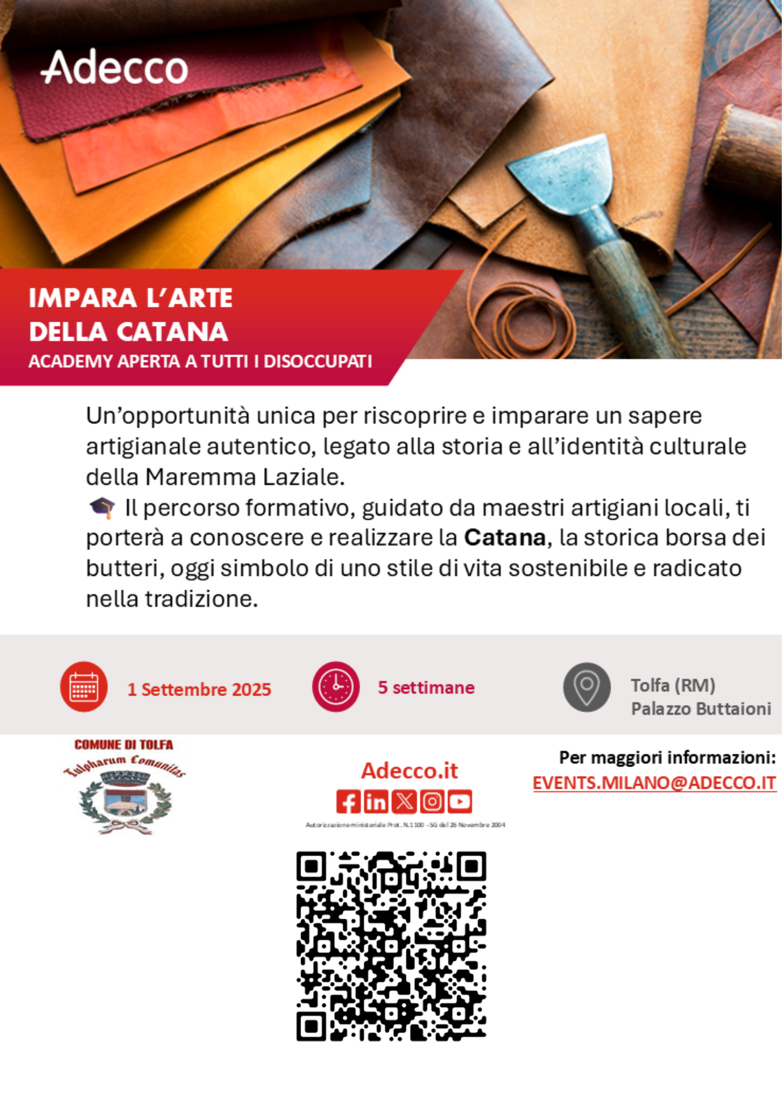 Locandina corso catana