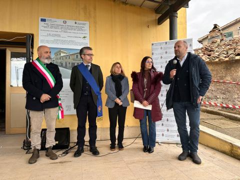 Inagurazione Lavori Ecomuseo Manziana