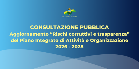 Consultazione pubblica PIAO