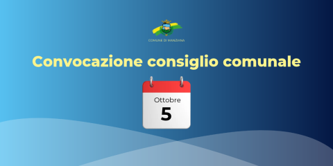 Consiglio Comunale ottobre 2026