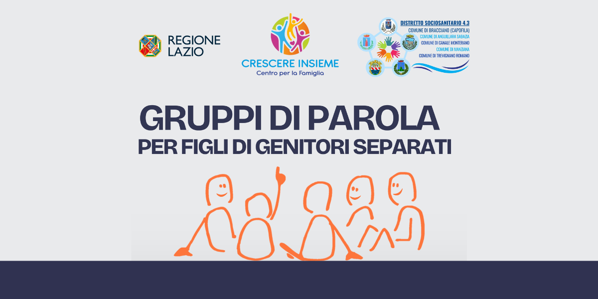 Gruppo di parola per figli di genitori separati